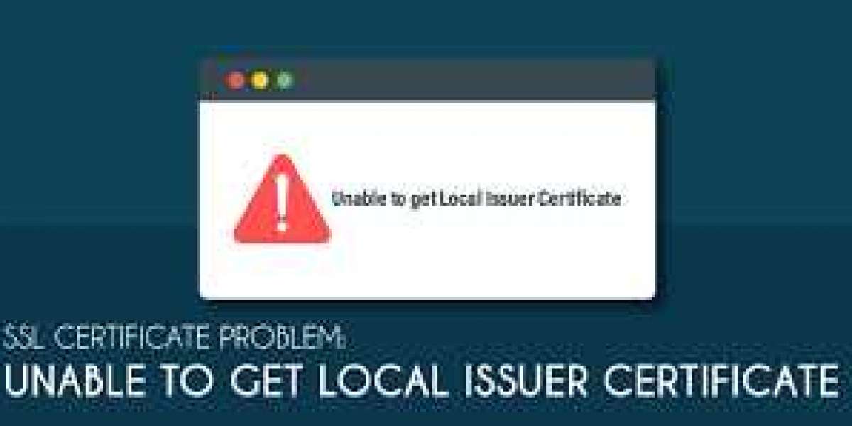 Unable To Get Issuer Cert Locally