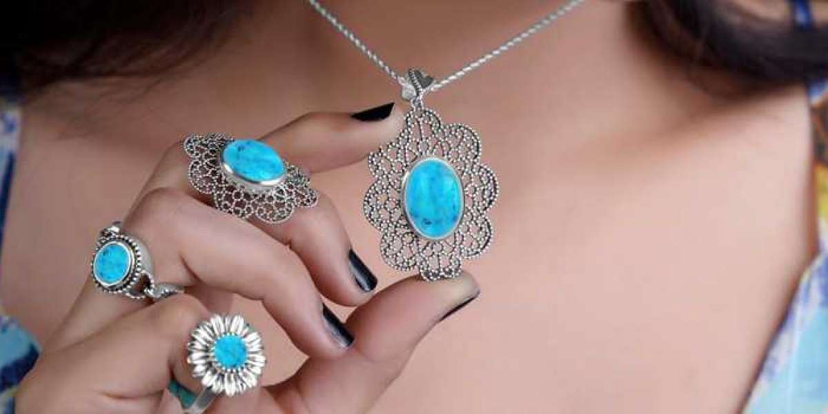 Natural turquoise gemstone jewelry Rananjay Exports