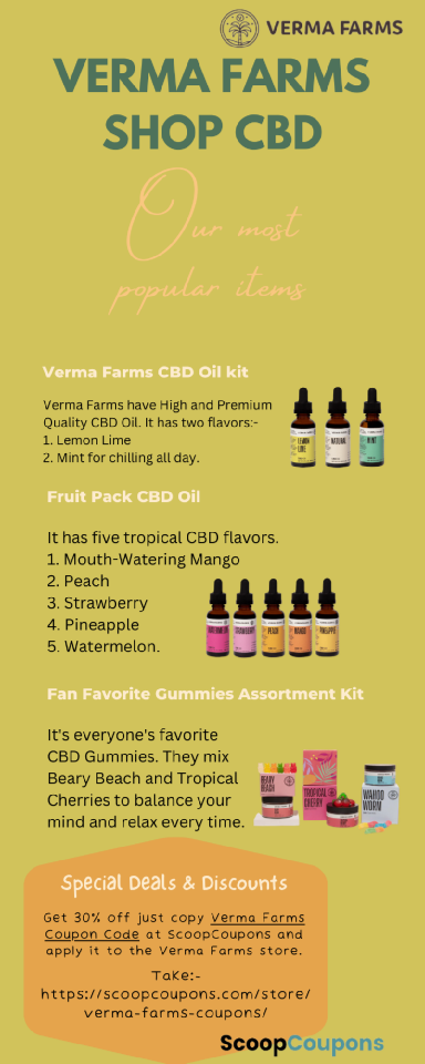 Verma Farms Shop CBD - Our most popular items