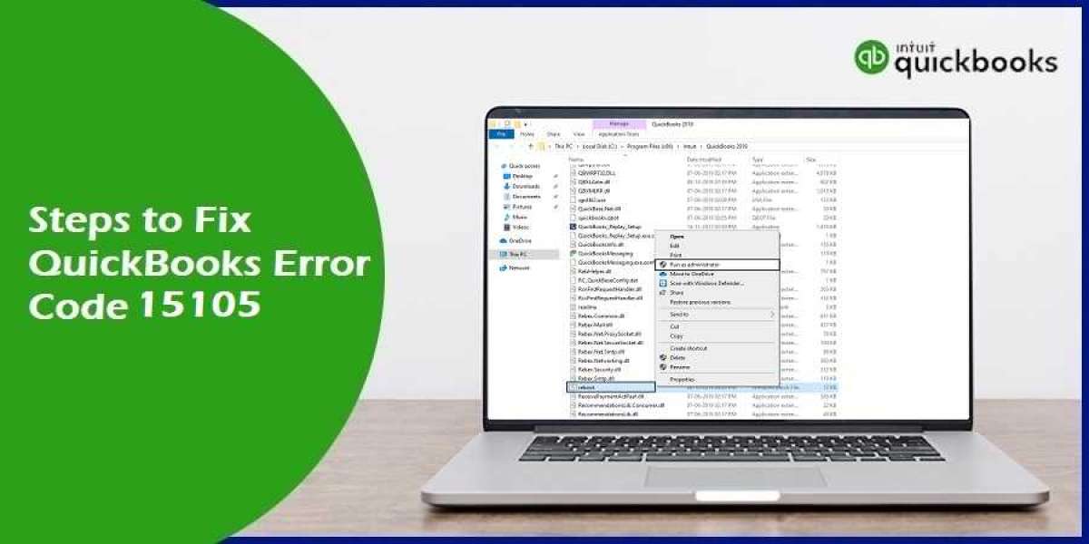 How to Fix QuickBooks Error Code 15105?
