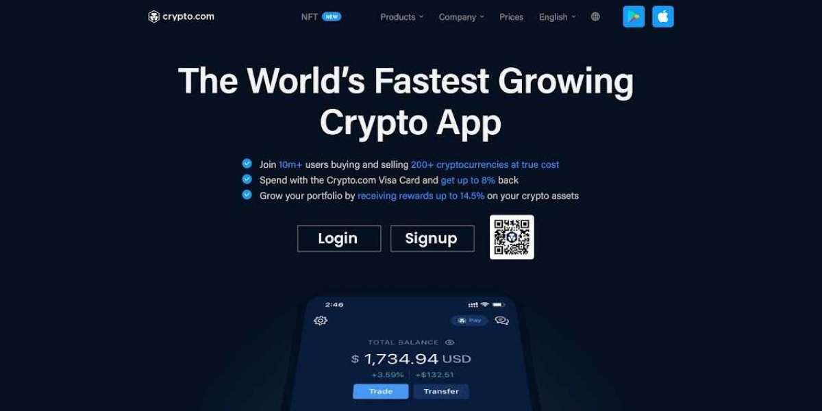 The Crypto.com sign in procedure through its iPhone app 
