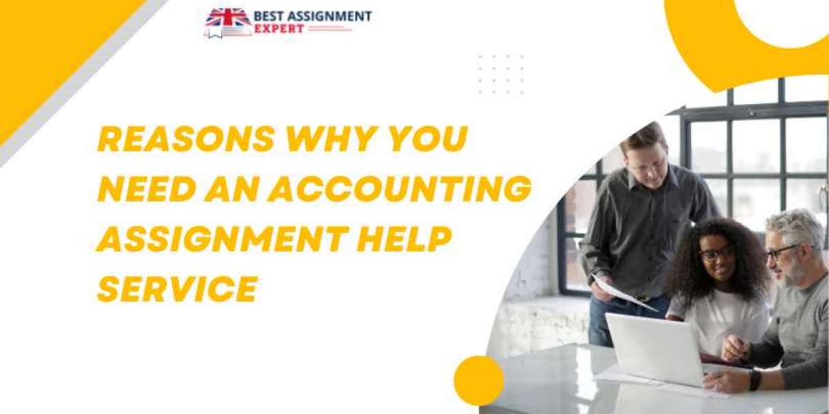 Reasons Why You Need an Accounting Assignment Help Service