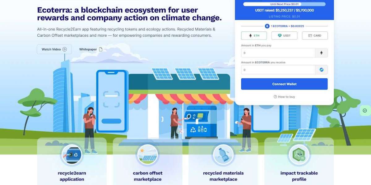 Recycle and Earn with Ecoterra io Blockchain Ecosystem