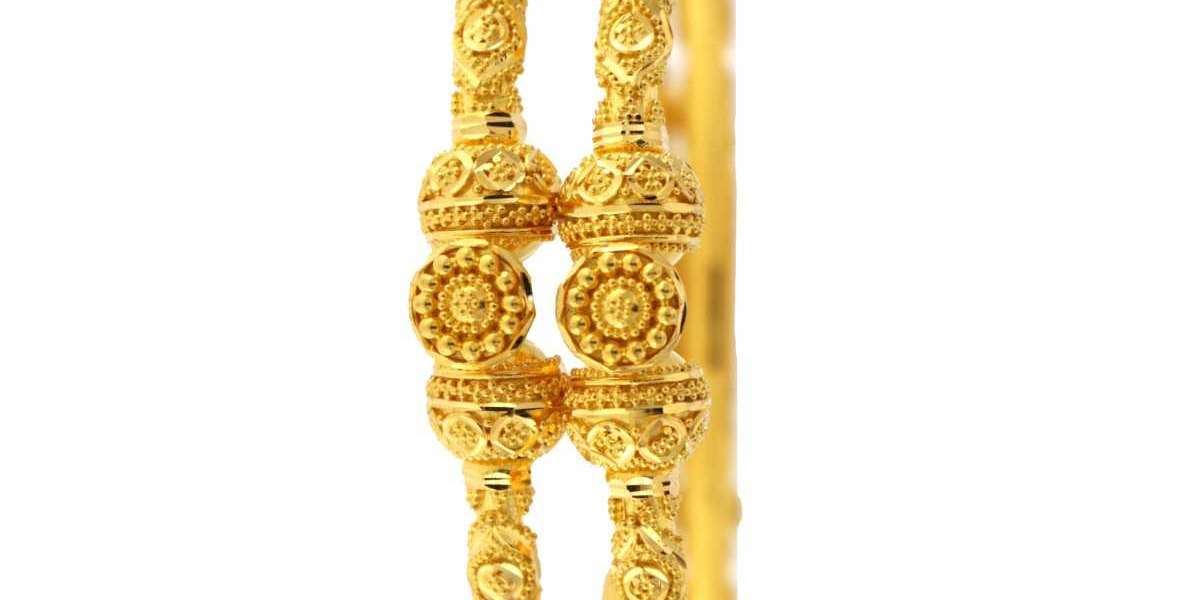 Dazzling Elegance: The Charm of 22K Gold Bangles Set of 6