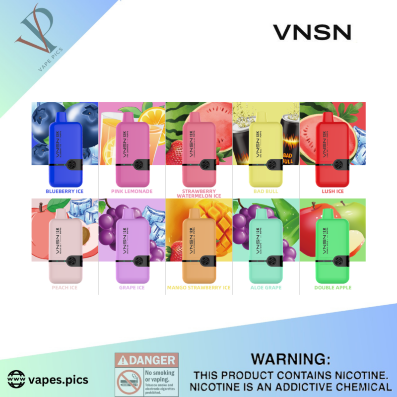 New VNSN Smart 12000 Puffs Deposable Vape