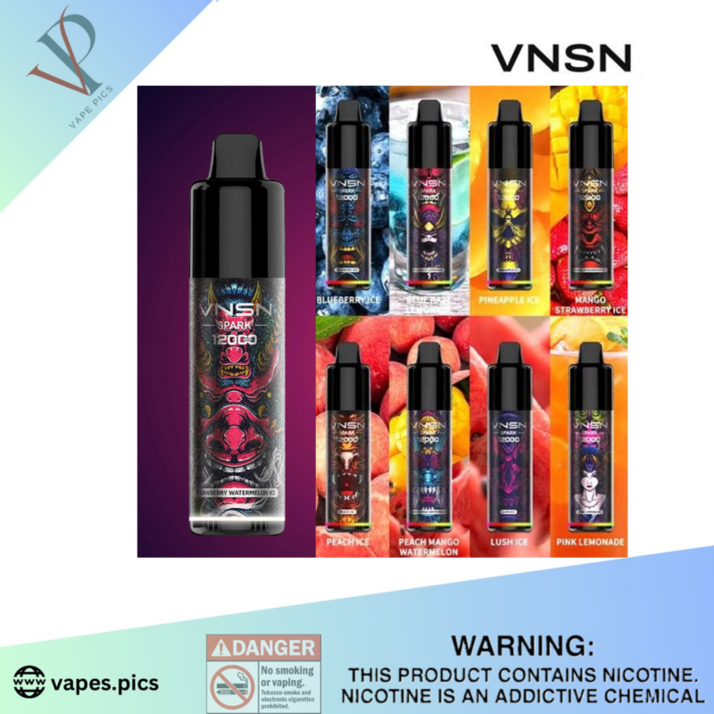 VNSN SPARK 12000 PUFFS DISPOSABLE VAPE IN UAE