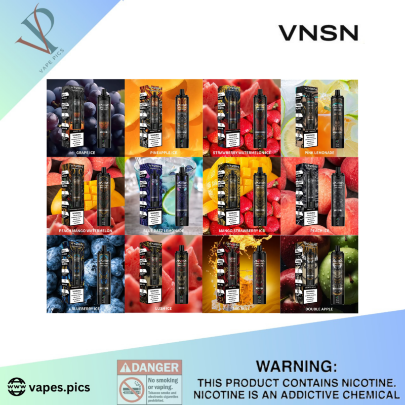 NEW VNSN Quake Pro 14000 Puffs Disposable - Vapes Pics