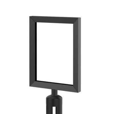 Visiontron Black Finish Prime Sign Holder Frame Kit, 8.5 x 11 Profile Picture