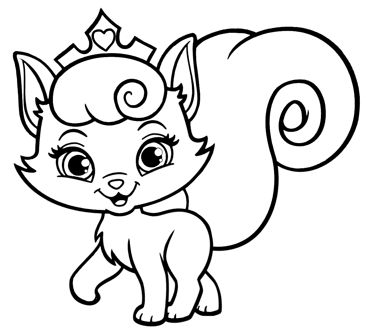 Kitten Coloring Pages Free Online For kids