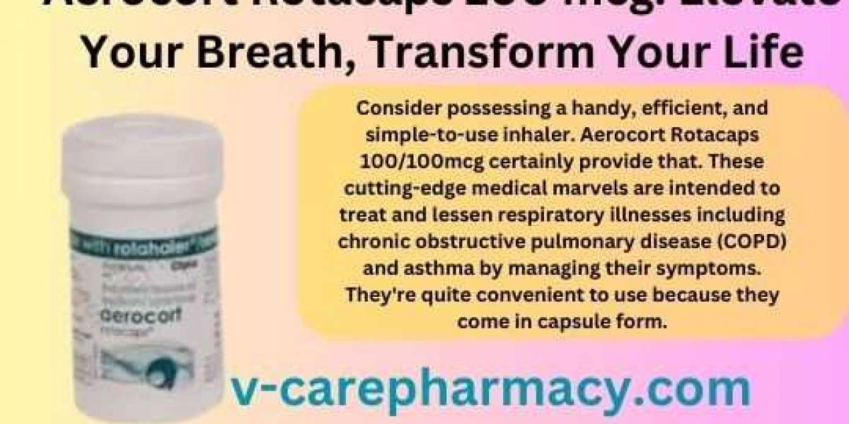 Aerocort Rotacaps 100 mcg: Elevate Your Breath, Transform Your Life