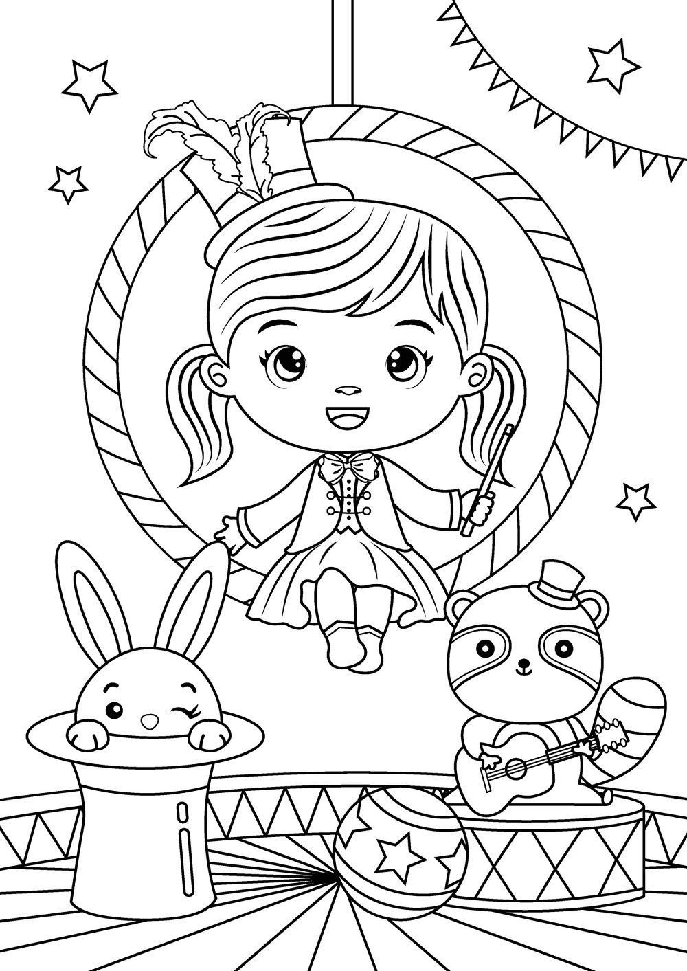 Toys and Dolls Coloring Pages Online For Kids!