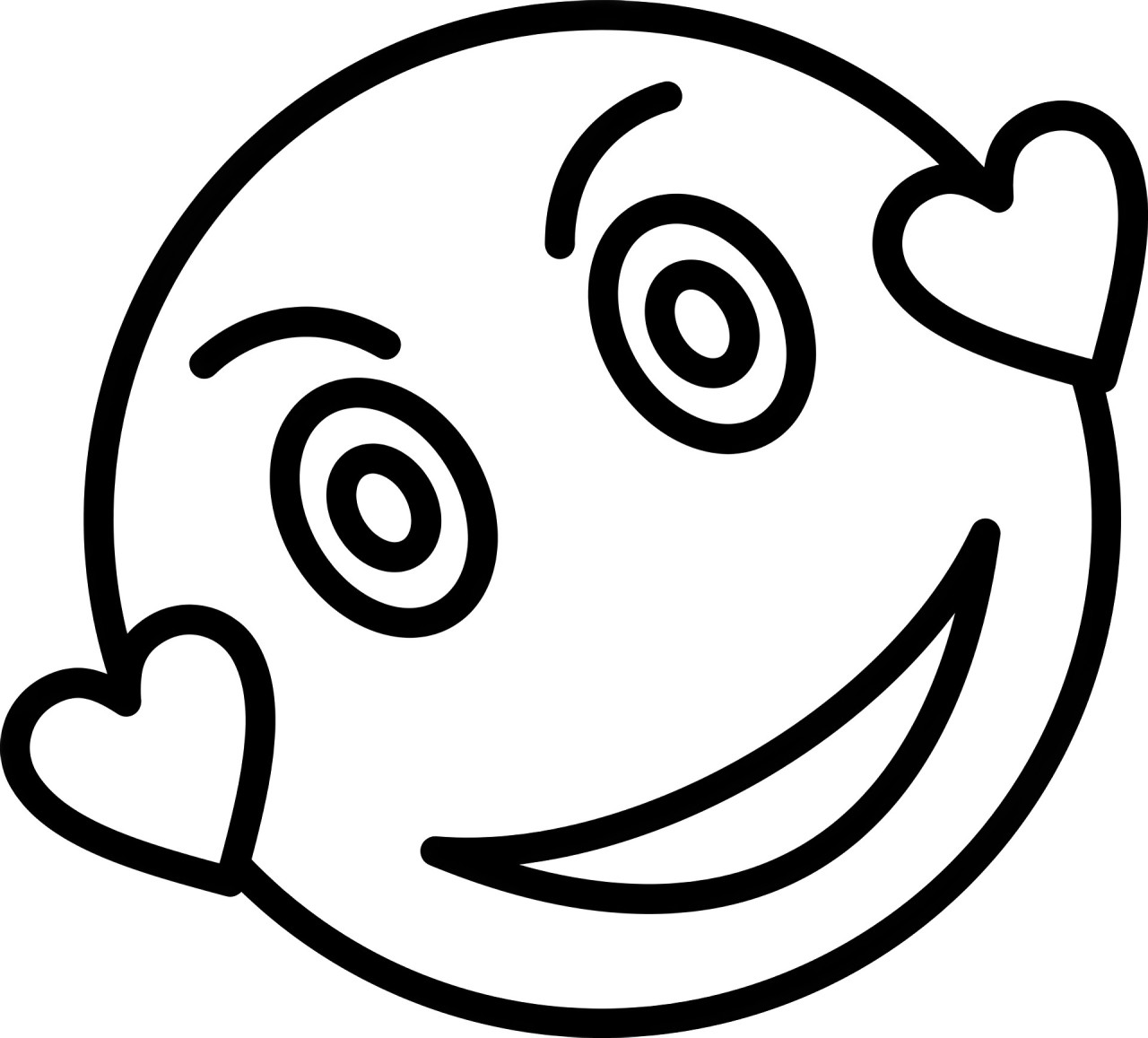 Emoji Coloring Pages Free Online For Kids