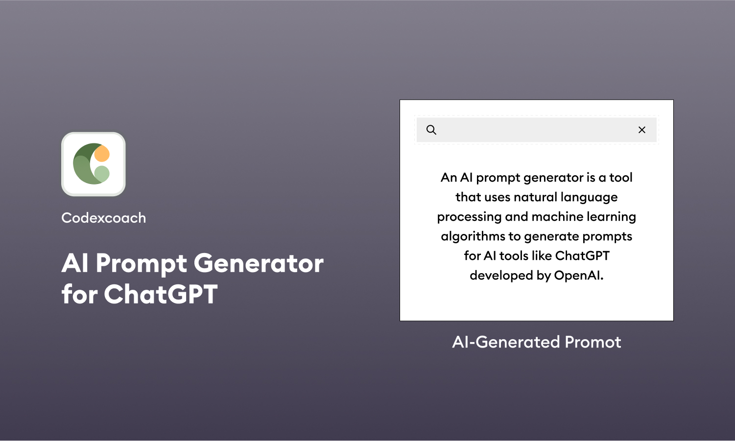 ChatGPT Prompt Generator Online Free (AI Prompt Generator) - CodexCoach