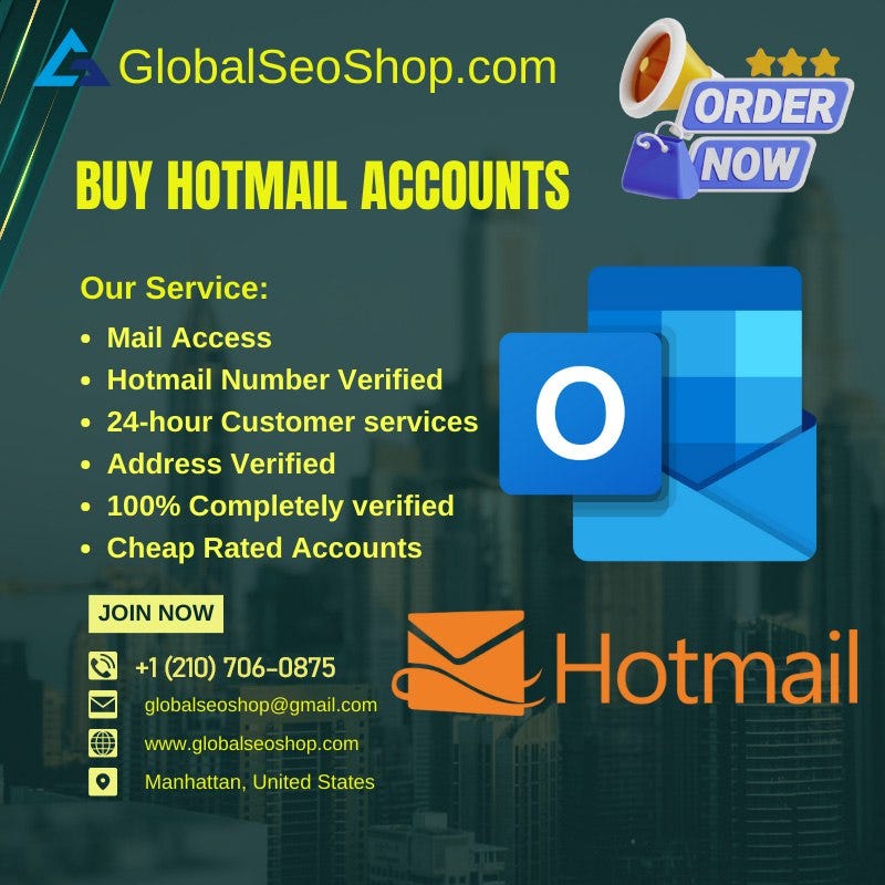 Unleash the Power of Email Marketing: Buy Hotmail Accounts Today! | by Buy Naver account | Mar, 2024 | Medium