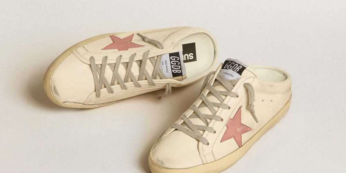 Golden Goose Outlet leave their signature vibrant colors behind