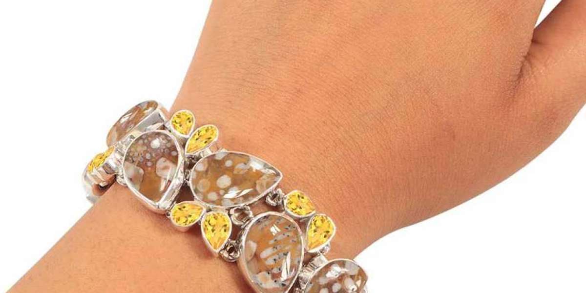 Sunshine In Gems: Deerfawn Jasper Jewelry