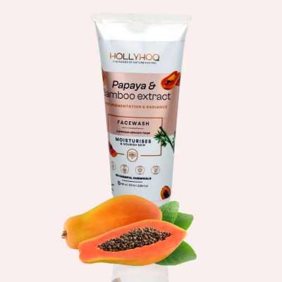 Papaya & Bamboo Extract Face Wash For Skin Brightening (100ml) Profile Picture
