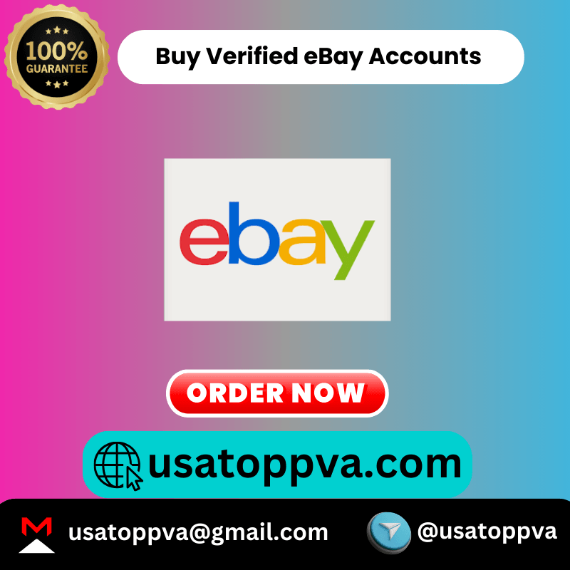 Buy Verified eBay Accounts - All Documents Fully Verified