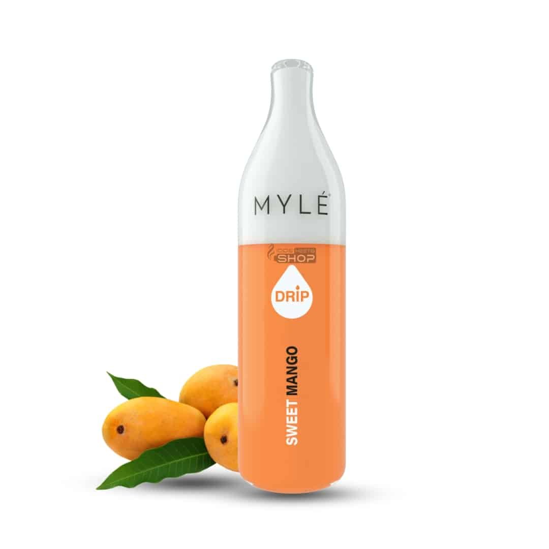 buy Myle Drip sweet mango flavour of 2500 puffs| Fast Delivery