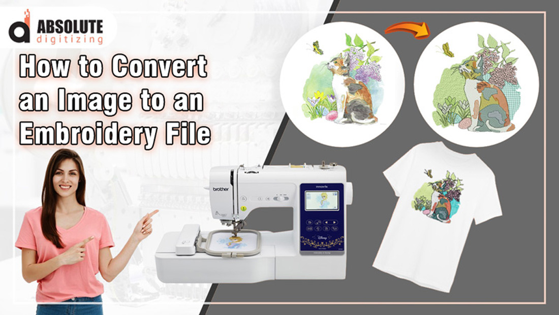 Convert Image to Embroidery File