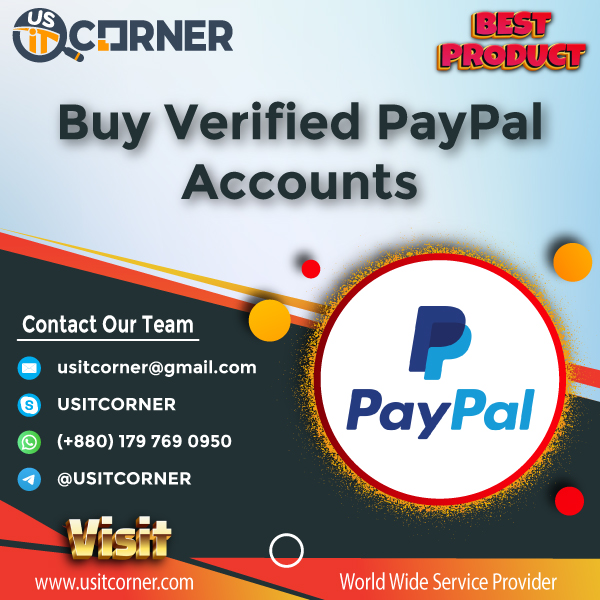 Buy Verified PayPal Accounts - 100% Safe USA Fully Verified