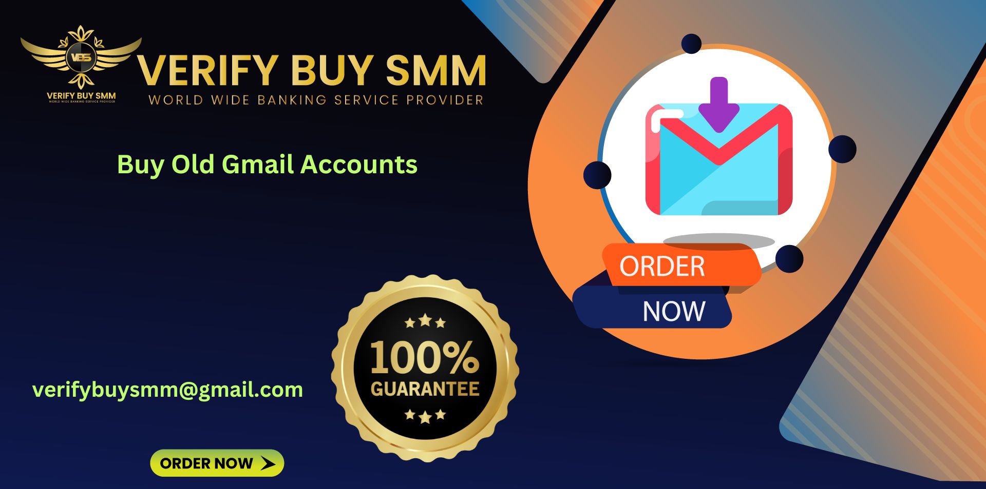 Buy Old Gmail Accounts - Number Verified (New-Old)