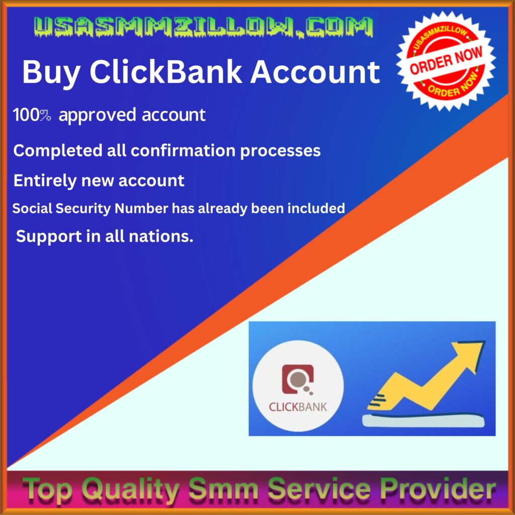 Buy ClickBank Account - Old With Cheap price