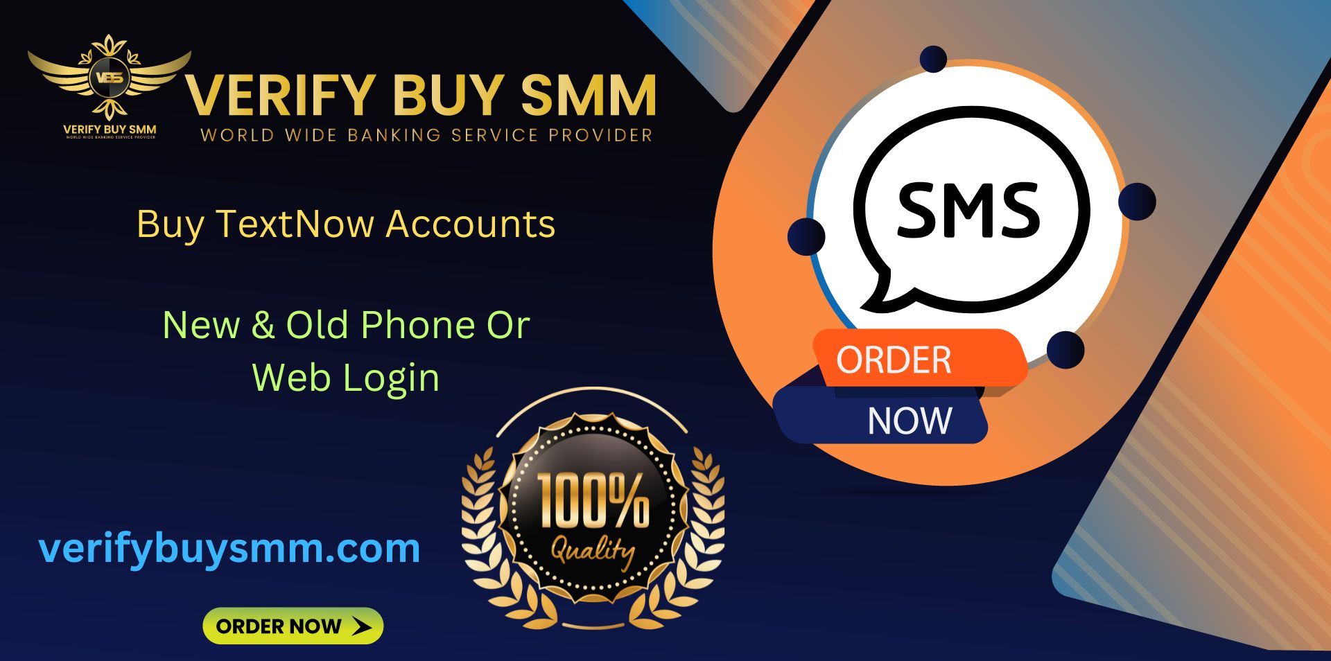 Buy TextNow Accounts - Phone Or Web Login (New & Old)