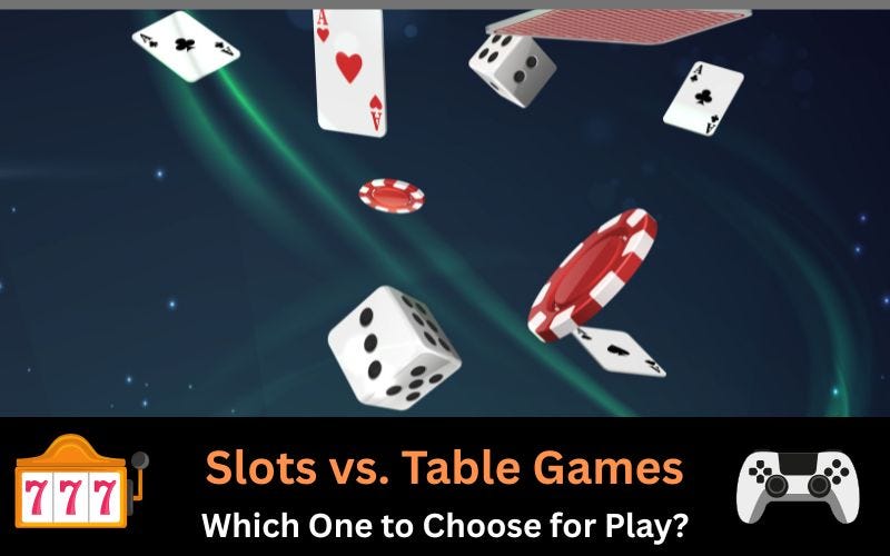 Slots vs. Table Games: Which One to Choose for Play? | by Golden444 | Apr, 2025 | Medium