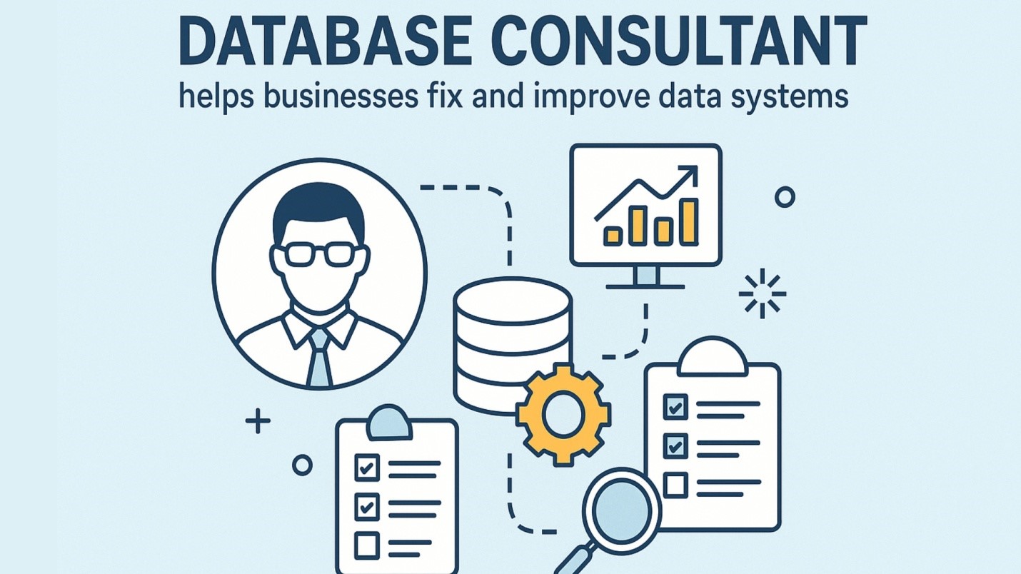 Database consultant for smooth and safe business growth