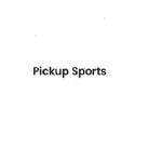 Pickup Sports Profile Picture