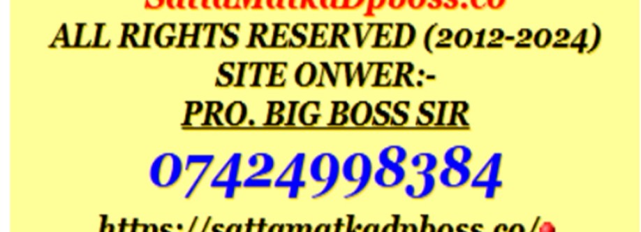 Satta Matka Dpboss Cover Image
