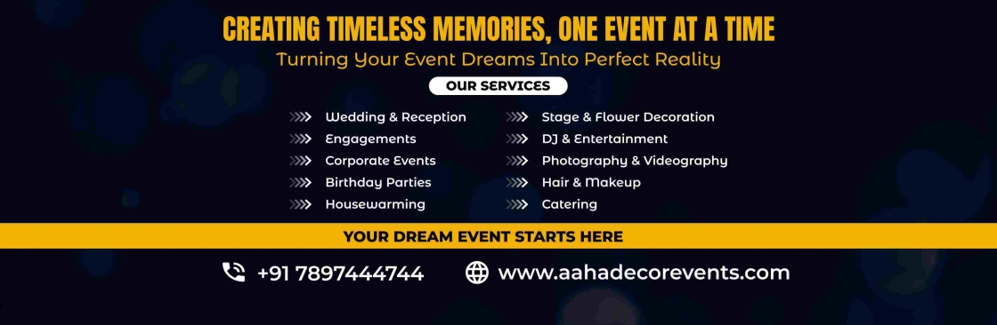 Aaha Decor Events Cover Image