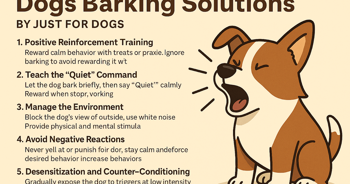 Dogs Barking Solutions by Just for Dogs