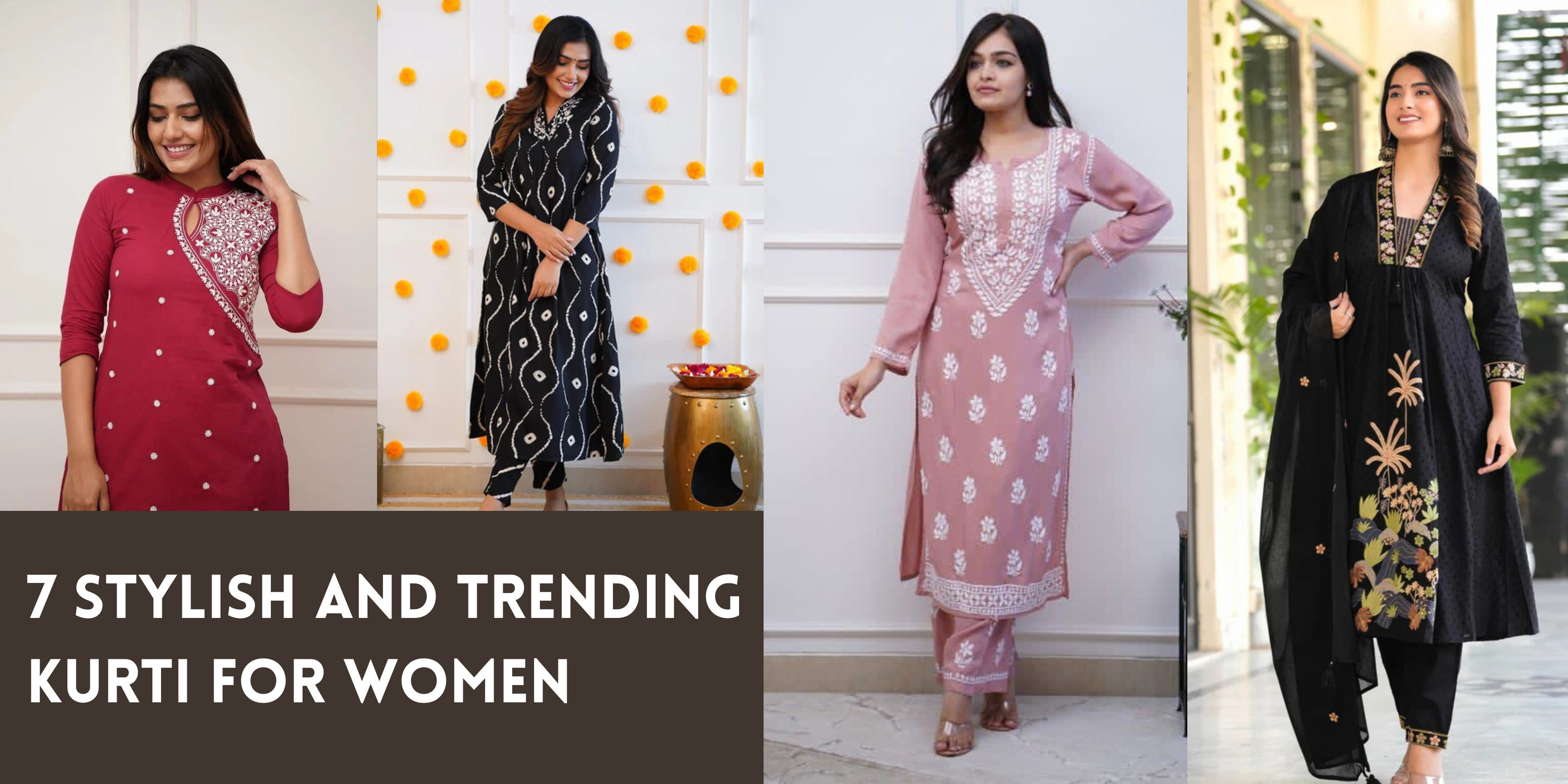7 Stylish and Trending Kurti for Women – Anjali & Harry