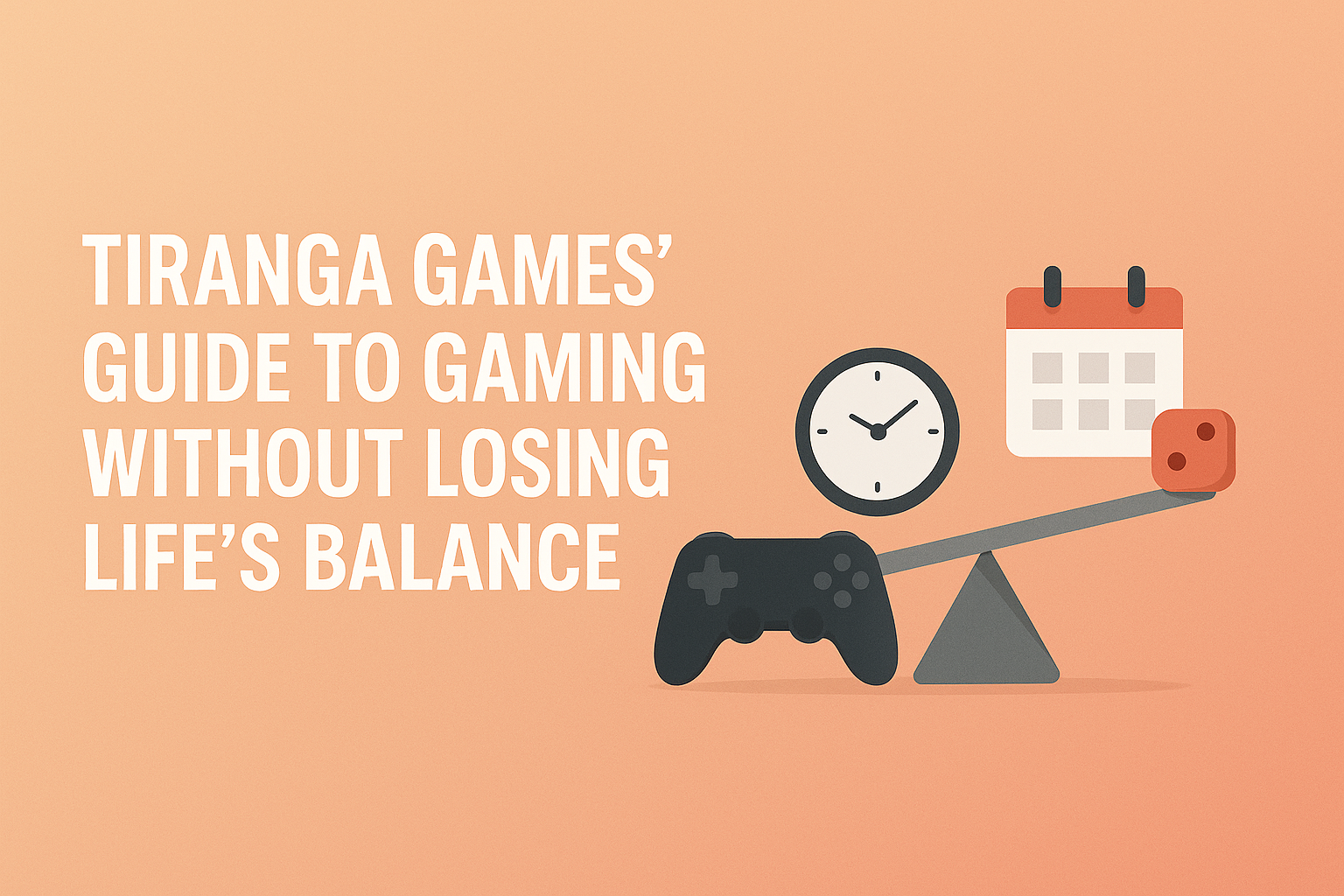 How to Balance Gaming Without Losing Life Balance