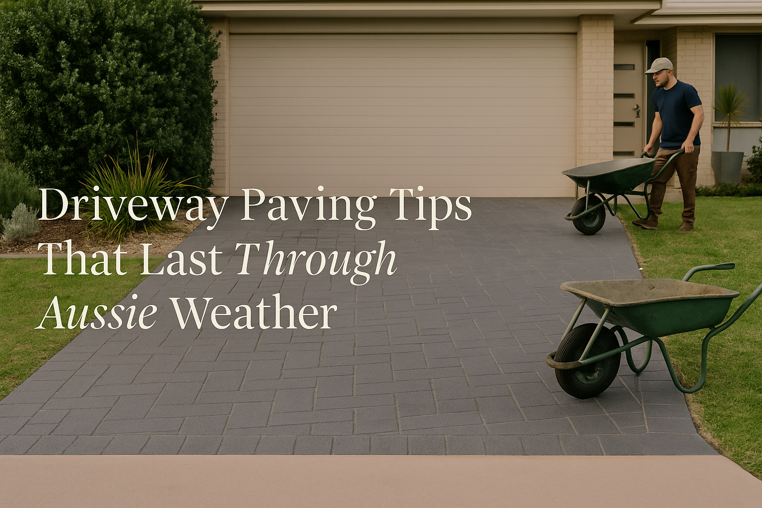 Driveway Paving Tips That Last Through Aussie Weather | JoyRulez