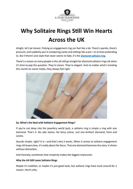 Why Solitaire Rings Still Win Hearts Across the UK.pdf