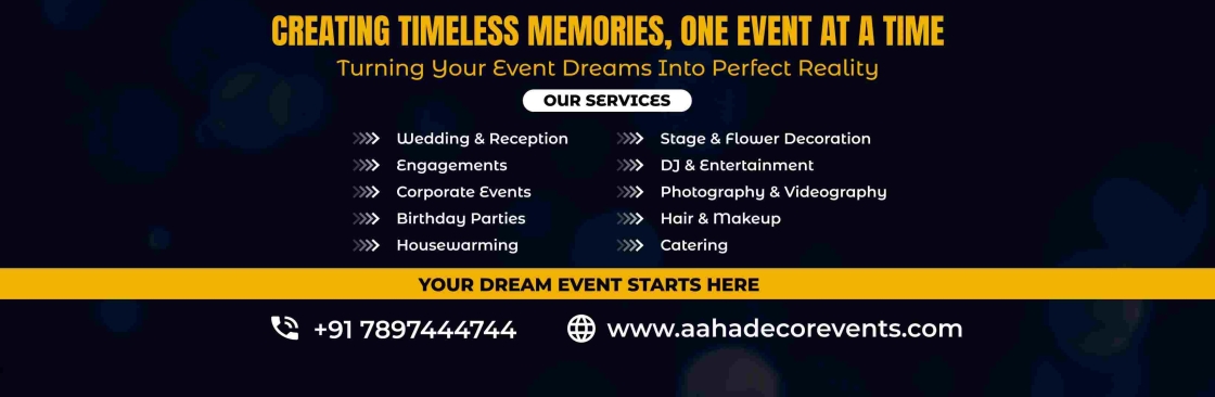 Aaha Decor Events Cover Image