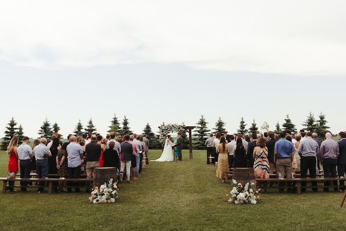 Vows where nature meets celebration in its purest form ~ Sweet Haven Barn