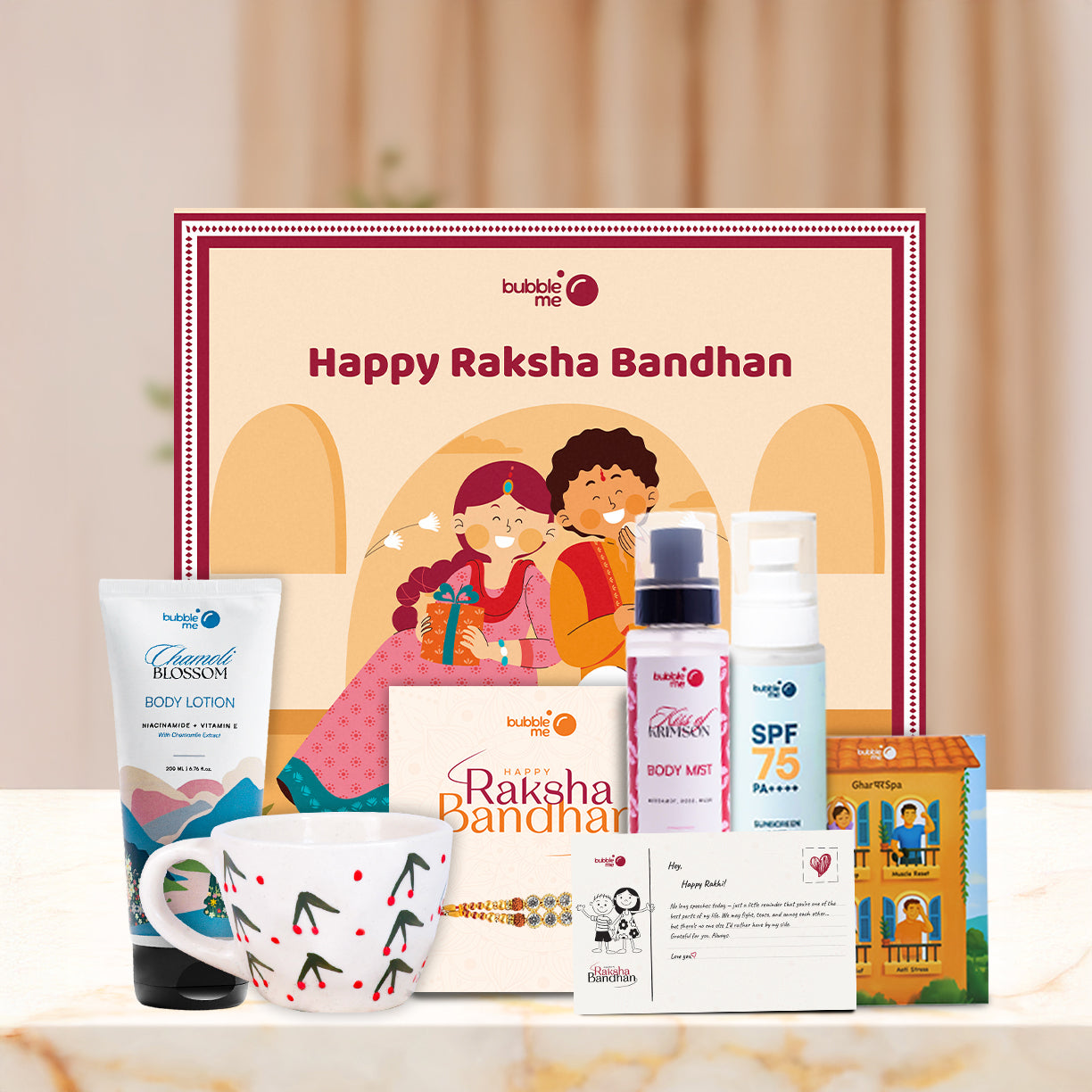 Rakhi Gift Box That Feels Like Home, Not Just a Gift  – Bubble Me