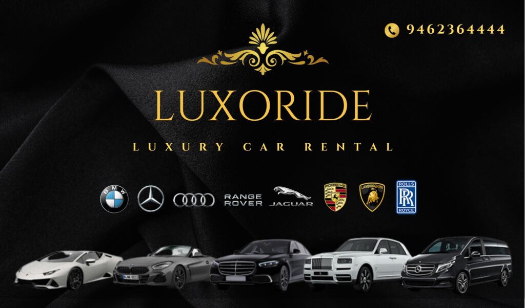 Luxoride | Luxury Car Rental in India - 9462364444