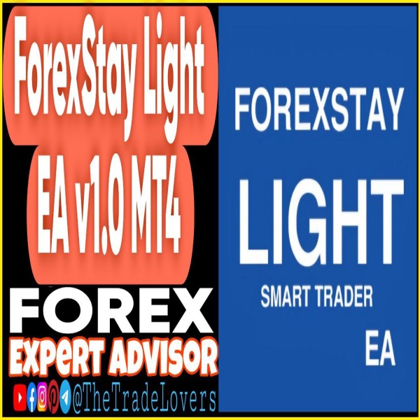 ForexStay Light EA v1.0 MQ4 Source Code (Works on Build 1441+) | Forex Robot | MT4 Expert Advisor - The Trade Lovers