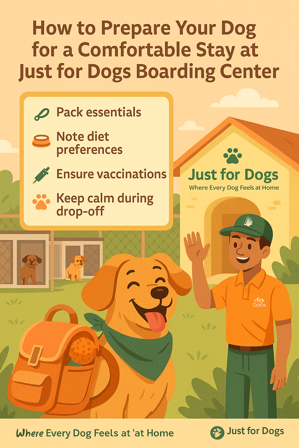 How to Prepare Your Dog for a Comfortable Stay at Our Boarding Center | by Just for Dogs | Jul, 2025 | Medium