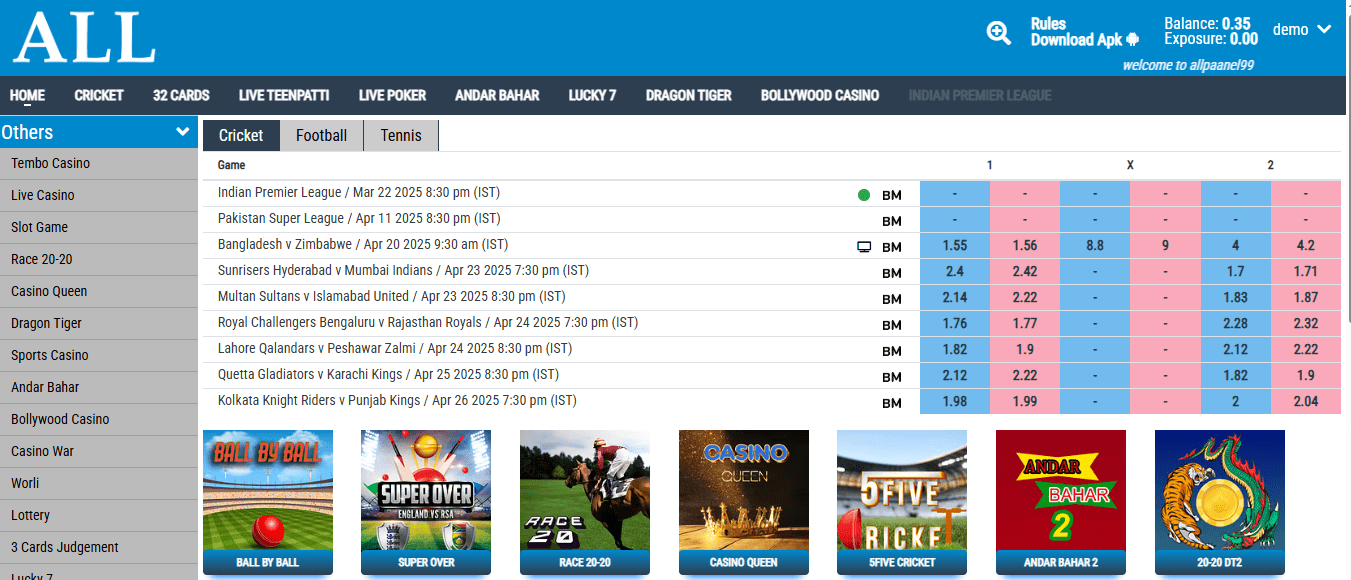 Allpaanelexch app, Allpaanel exch app download, Allpaanel app