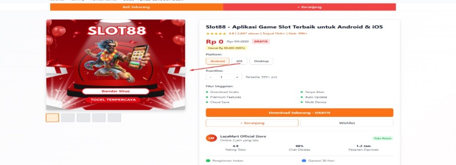 Main Togel Online di Slot Demo Pasaran Resmi  Minimal Bet Renda Cover Image