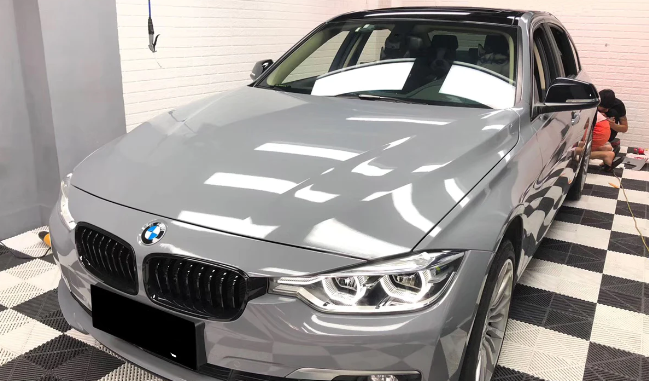 Nardo Grey Car Wrap | Nardo Grey Vinyl Wraps - ALUKOVINYL
