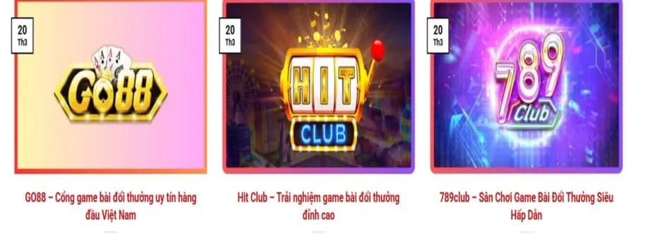 Game bài đổi thưởng Cover Image