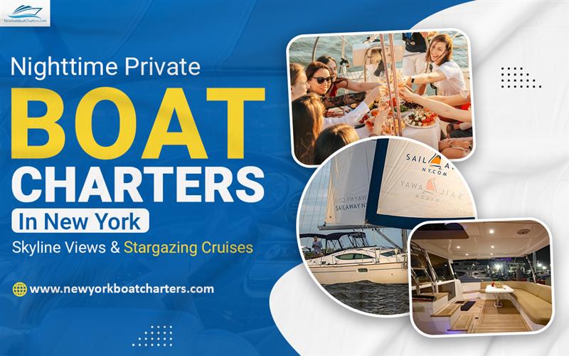 Nighttime Private Boat Charters in New York: Skyline Views & Stargazing Cruises – Site Title