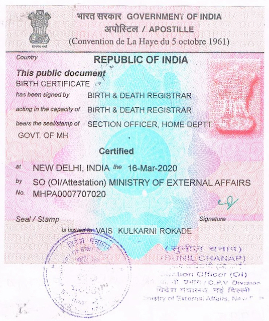 Apostille Services in Bangalore | Online Certificate MEA Attestation